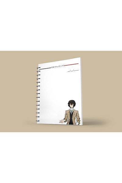 nihonwosekai Bungou Stray Dogs A5 Size Anime Spiral Notebook 50 Sheets