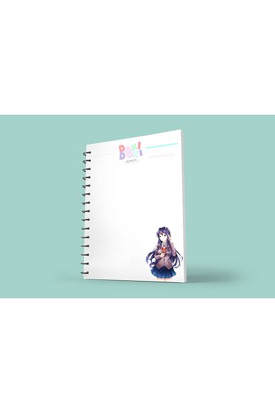 nihonwosekai Doki Doki Literature Club A5 Dimensiune Anime Caiet spiralat 50 de coli