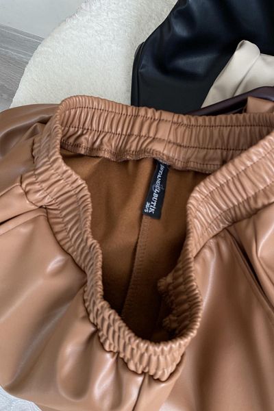 İstangül Butik Special Production Full Lycra Myron Leather Trousers
