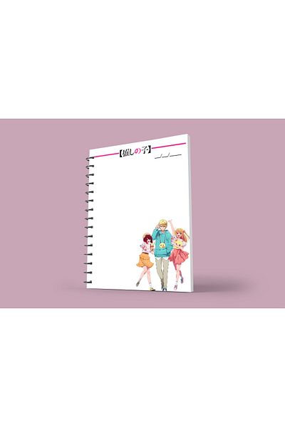 nihonwosekai Oshi No Ko the Star I Choose A5 Boy Anime Spiral Notebook 50 Sheets