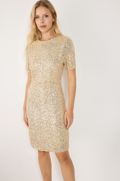 No Matter What Ruffle Mini Dress