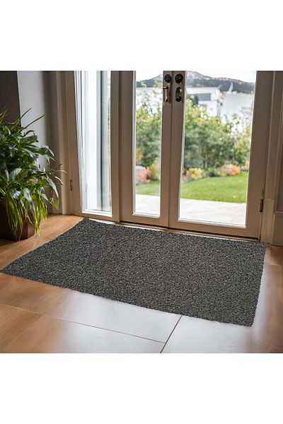 MR MİLREY Curly Plastic Mat - Thickness 14 Mm / Wet & Non-Slip Internal and External Floors