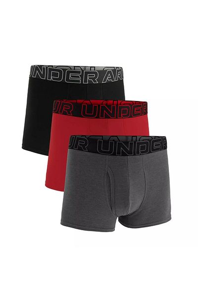 Under Armour Ανδρικό ελαστικό βαμβακερό λεπτή εφαρμογή πολύχρωμο μπόξερ 1383891 -025