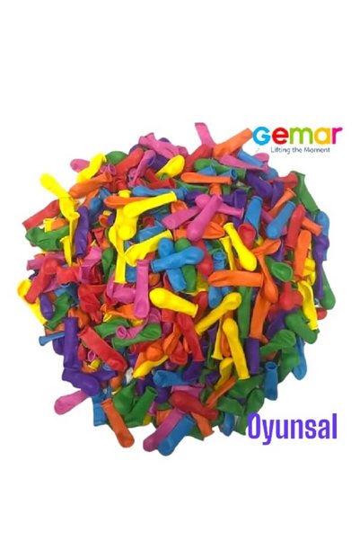 Oyunsal 500 قطعة من بالونات المياه المختلطة ذات الألوان الزاهية