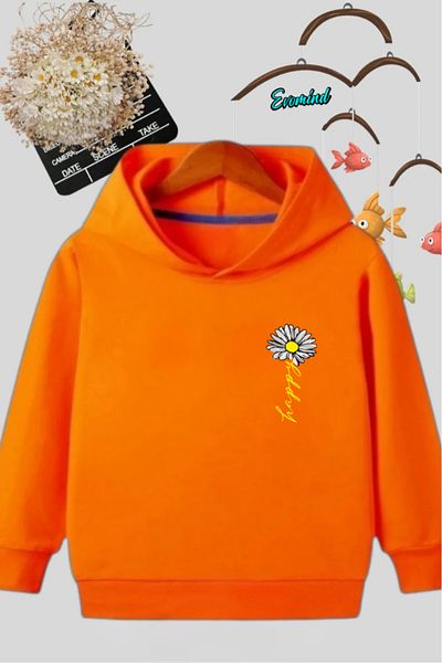 Evomind Children's Printed Hooded Sweatshirt