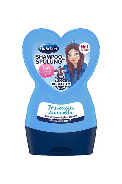 Bübchen Children's Shampoo & Balm 2 in 1 Princess Anabella 230 ml