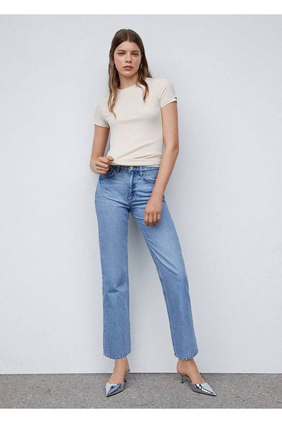 MANGO Woman Tricou cu două straturi