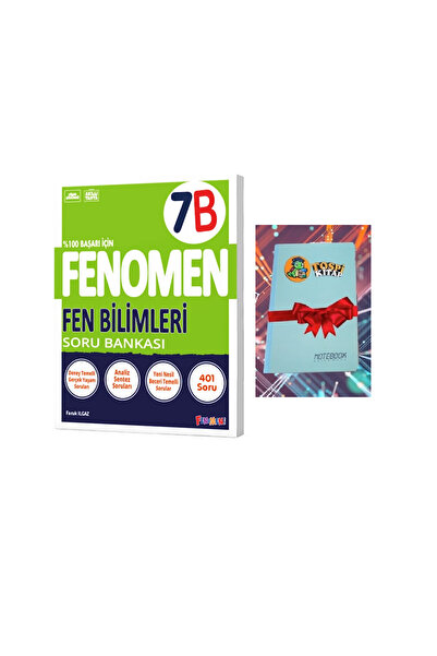 Fenomen Yayıncılık 7 B FEN BİLİMLERİ Soru Bankası ( NOT DEFTERİ HEDİYE)