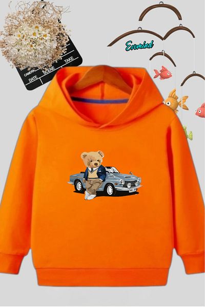 Evomind Children's Printed Hooded Sweatshirt