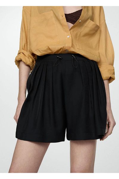 MANGO Woman Verstellbare Shorts mit Bund