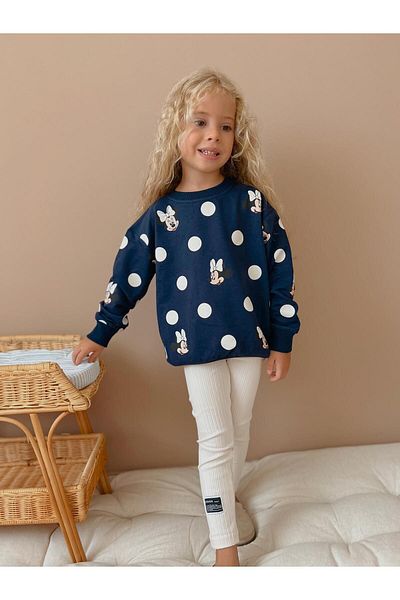 YİGİT BUTİK Minnie Printed Yigit Boutique Girl's Tights Set