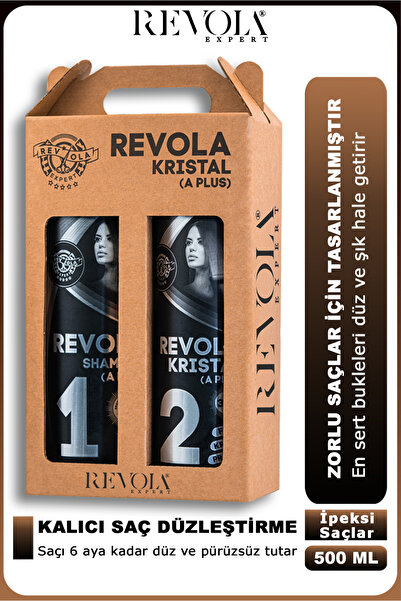 REVOLA EXPERT Kristal A Plus Orijinal Brezilya Fönü Keratin Protein Botox Kıv...
