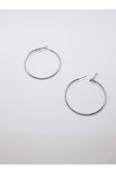 Set Stainless Steel Antiallergic Hoop Earrings (Thickness: 2 mm)