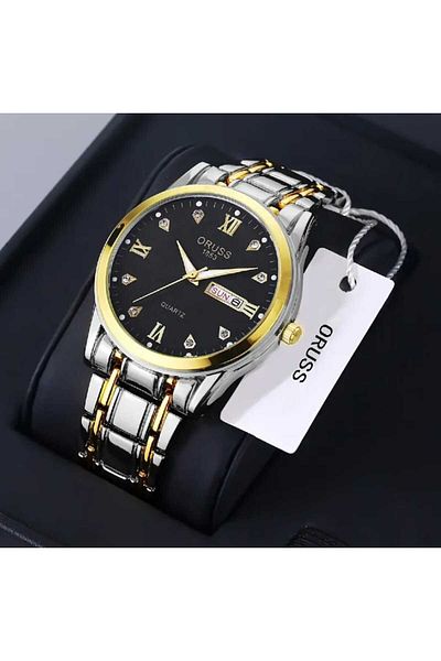 Oruss Luxury Stylish Design Women's Steel Wristwatch