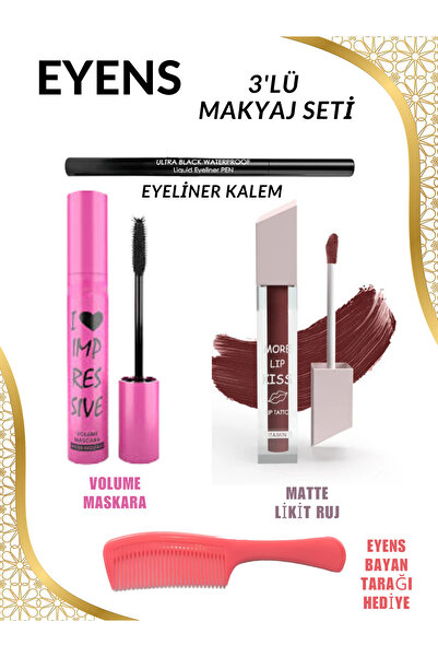 EYENS 3'lü Makyaj Seti