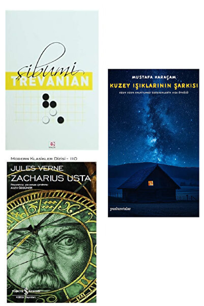 TÜRKİYE İŞ BANKASI KÜLTÜR YAYINLARI Şibumi Trevanian + Zacharius Usta + Kuzey...