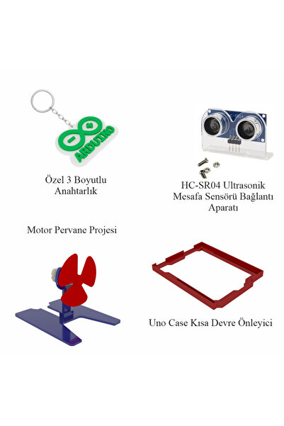 Arduino Başlangıç Seti Uno R3 ( Ch340 ) Süper Ideal Set --