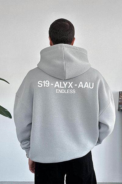 HAFKAGİYİM Γκρι φούτερ Endless Oversize