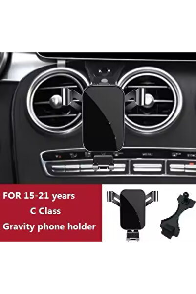 kaytaz MERCEDES W205  Uyumlu TELEFON TUTACAĞI İKİ IZGARA ARASINA GEÇMELİ 2014...