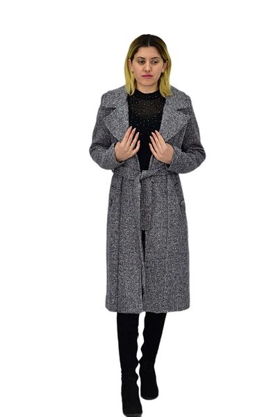Stylihs Women's Patty Long Stamp Coat Bgl-St04121