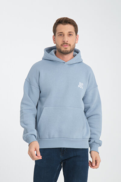 JBC Nakışlı Erkek Kapüşonlu