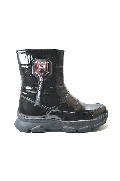 Onlo Ayakkabı Onlo Shoes K.100 Γυναικείες μπότες από γνήσιο δέρμα με χοντρή σόλα Shearling