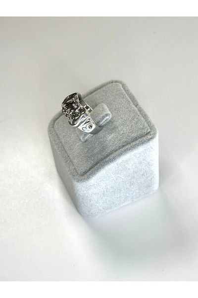 Store 316L Surgical Steel Mayan Ring - Silver Color, Tarnish Free & Water Resistant