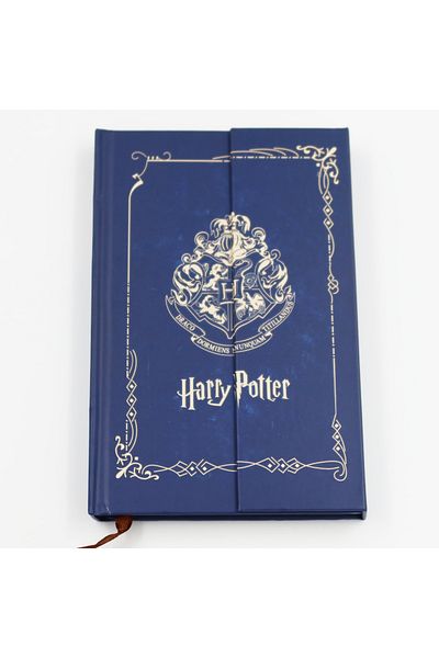 enyareshome Vegan Leather Harry Potter Book with Magnetic Cover 80 Sheets - 16.5cm X 11cm