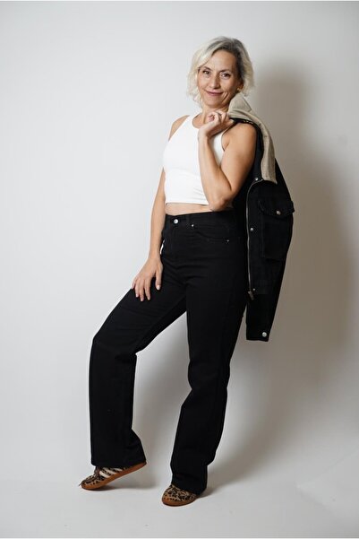 LES PEPES palazzo antrasit pantolon