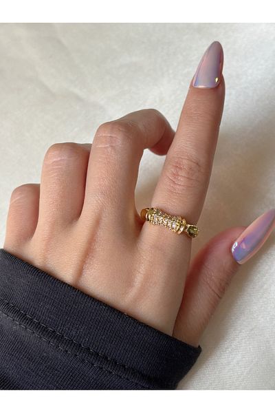 Eylülün Takısı Women's Gold Color Pinterest Model Stone Ring