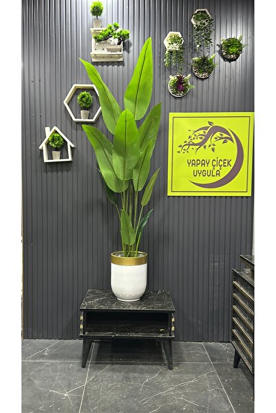 İremÇiçekçilik Yapay Çiçek Uygula Yapay Ağaç Salon Çiçeği 12 Yaprak 170 Cm Starlice