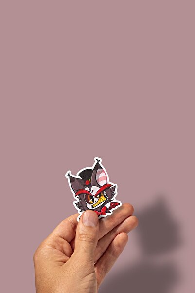 sticker Hazbin Hotel v1 sticker paketi /bullet journal defter çıkartma ajanda...