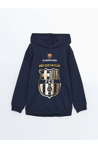 LC Waikiki Lcw Hooded Printed Boy Sweatshirt Fast Fashion