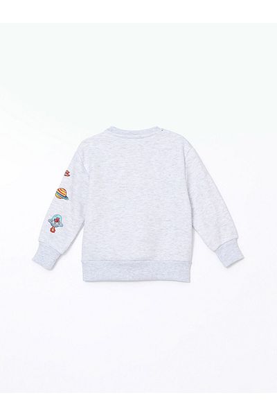 LC Waikiki Lcw Crew Neck Printed Boys' Sweatshirt