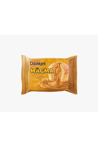 Ülker Dankek Magma - with Caramel Filling, 65 Grams X 16 Pieces (Total 1040 Grams)