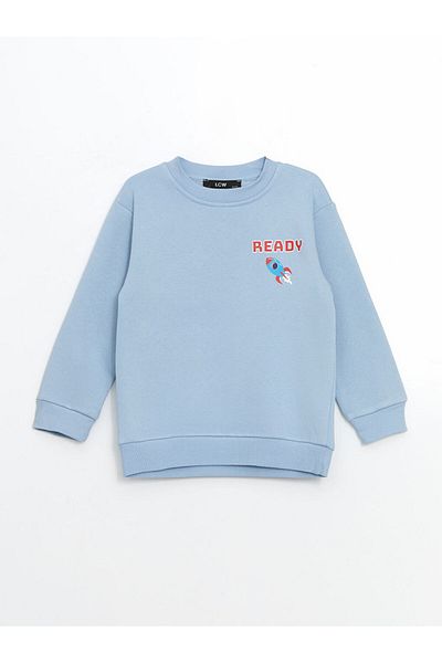 LC Waikiki Lcw Crew Neck Printed Boys' Sweatshirt