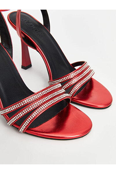 LC Waikiki Koor Women's Heeled Shoes with Stone Detail