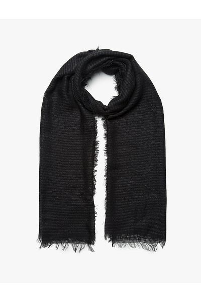 Koton Women's Black Shawl 7YAK55007AA