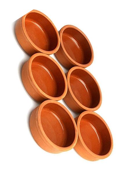 Efsoon Organics 6-Piece Soil Stew Bowl Soil Stew Set Oven Rice Pudding Bowl Stew Bowl