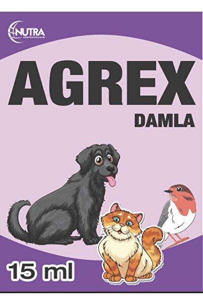 Genel Markalar Agrex Kedi Köpek Kafes Kuşları Yolculuk Kızgınlık Sakinleştiri...