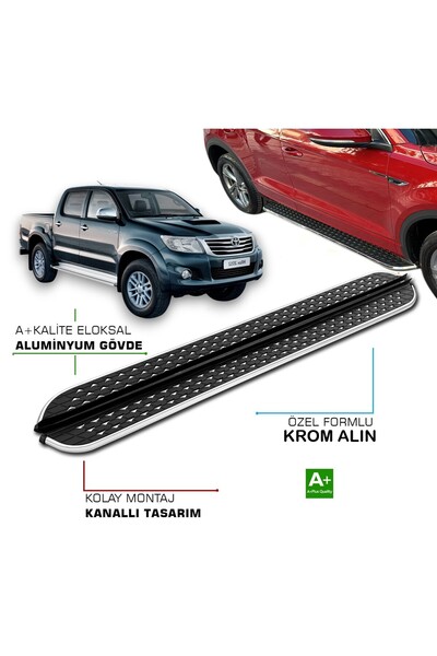 Tunax TOYOTA HILUX 2006 2007 2008 2009 2010 2011 2012 2013 2014 2015 YAN BASAMAK