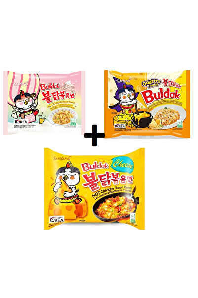 Genel Markalar üçlü fırsat paketi cream carbo+cheese+quatro cheese