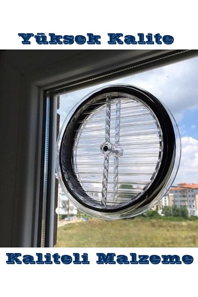 MKS Transparent Natural Gas Glass Ventilation Cover