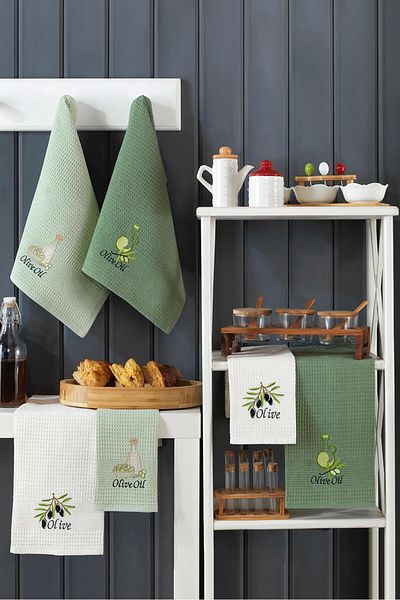 denizli hatırası 40x60 cm 100% bumbac prosop de bucatarie brodat 3 piese |   Pânză de uscare