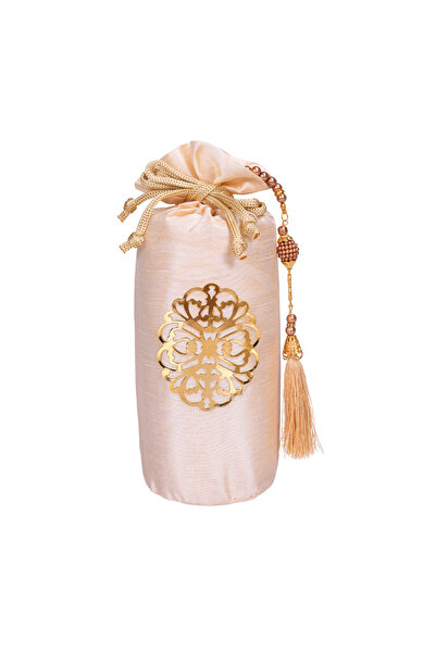 Modish Group طقم مسبحة صلاة محمولة فاخرة من التفتا مع سجادة صلاة وغطاء لؤلؤي،...