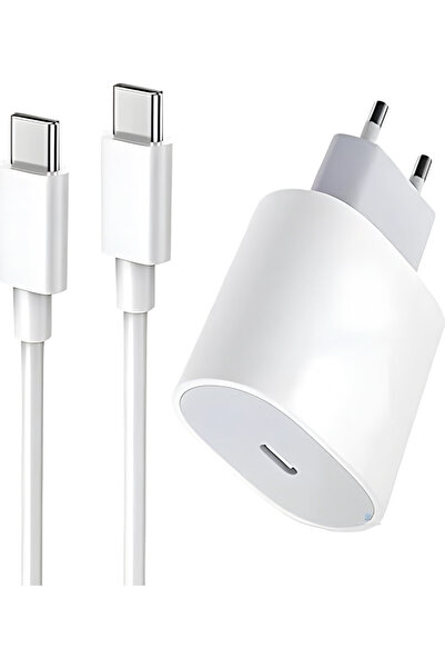 intermax İphone Uyumlu 15/16 Pro/max 35 Watt 2Metre  Yeni Nesil Usb-c To Usb-c Girişli Hızlı Adaptör Kablo