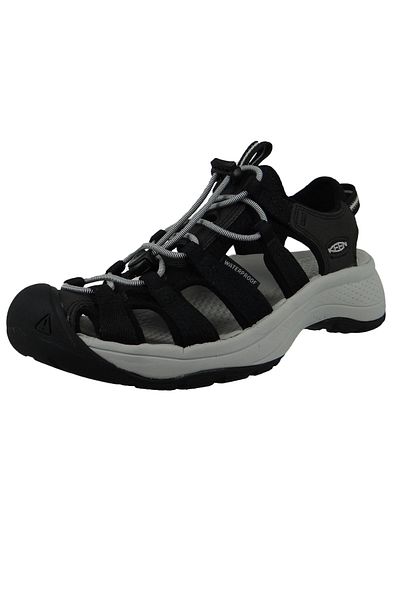 Keen Damen Trekking-Sandalen Sandalen Wanderschuhe Astoria West Sandal 1023594 Schwarz Black/Grey Textil