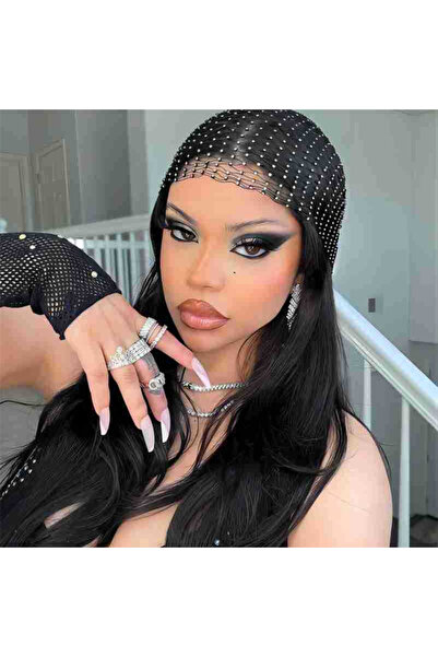 ZEKAS FASHION Bandana cu pietre de cristal Rihanna