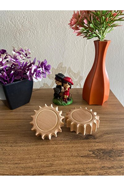 Bay Kulp Sun Handle Stylish Children's Room Handle Wardrobe Handle Wooden Handle