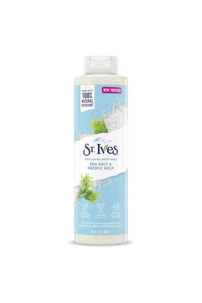 St. Ives Refreshing Body Wash with Sea Salt and Pacific Herb - 650ml